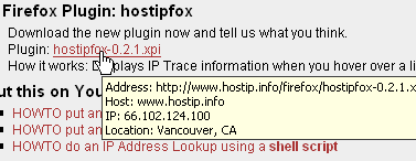Geotargeting an IP address in Firefox. Geotargeting an IP address in Firefox.
